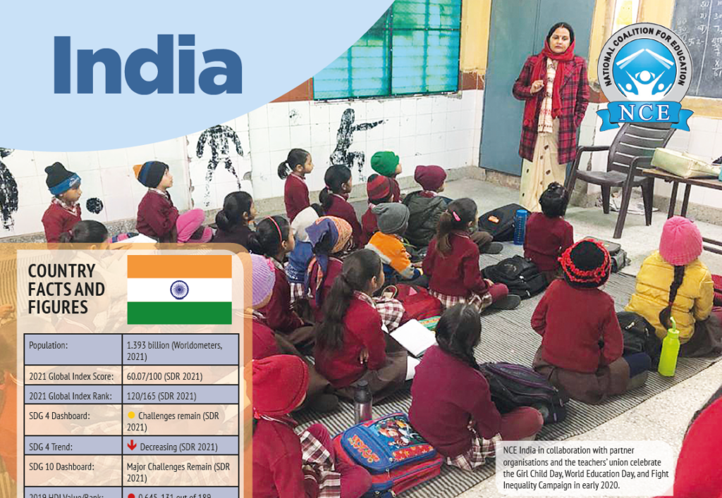 India - Civil Society Spotlight Report on SDG 4 for HLPF 2021 - ASPBAE